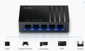 CUDY 5-Port Gigabit Desktop Switch
