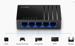 CUDY 5-Port Gigabit Desktop Switch