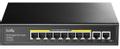 CUDY GS1010PE 8-Port Gigabit PoE+ Switch 2 Gigabit Uplink Ports 120W