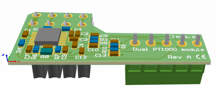 ELSYS ELT Dual PT1000 Module (ELT-MOD-DUALPT1000)