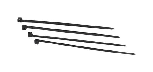 SYNERGY ALLNET 19zbh. Kabelbinder,  L100xB2, 6mm,  100er Pack, Schwarz, UV-Beständig,  Synergy 21 (S215683V2)