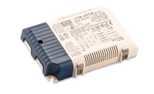 MEANWELL Synergy 21 Netzteil - CC Driver 2*700mA ~40W Mean Well DALI-2 tunable white DT8 (LCM-40TW)