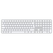 APPLE e Magic Keyboard with Touch ID and Numeric Keypad - Keyboard - USB-C - wireless - Bluetooth - Swedish - white keys