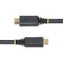 STARTECH High Speed - HDMI-kabel - HDMI hane till HDMI hane - skärmad - svart - 4K60Hz stöd, 1440p (UWQHD) stöd 144Hz, 1080p stöd 240 Hz, halogenfri,  aktiv (HDMI2-CABLE-GRIP-15M)