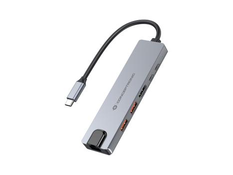CONCEPTRONIC 6-In-1 Usb 3.2 Gen 2 Docking  (DONN29G)