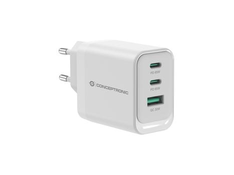CONCEPTRONIC 3-Port 65W Gan Usb Pd  (ALTHEA21W65)