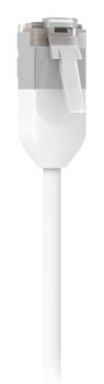 UBIQUITI Ultra-thin,  rugged, shielded  (UACC-Cable-Patch-Outdoor-C6A-1M-W)