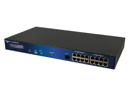 ALLNET MSR Zentrale ALL5000v2 inkl. 16 Sensor Ports & 19 für IP Gebäude Automation (ALL5000v2)