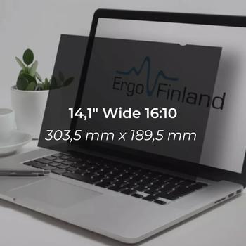 KENSON 14,1" Wide 16:10 Privacy skjermbeskytter Sikre skjermen din, sikre personvernet ditt (KASTS14W)