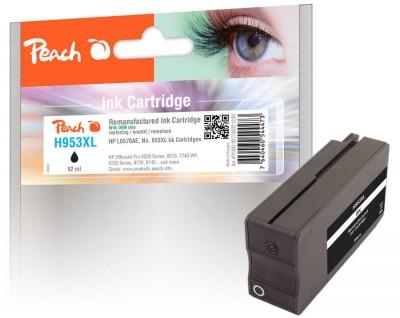 PEACH Patrone HP Nr.953XL black mit OEM Chip remanufactured (PI300-927)