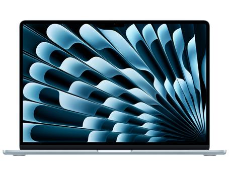 APPLE MacBook Air 15.3" (March 2025), M4 chip, 10CPU/ 10GPU,  16GB RAM, 256GB SSD, Sky Blue (MC7A4DK/A)