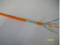 VOKA 1000MHz Kabel CAT7 Halo S-STP(S/FTP) SLAN   500m Trommel,  Orange, Cca,