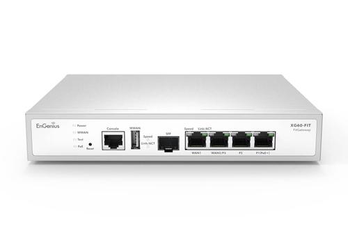 ENGENIUS EnGenius-FIT VPN Router • 4x 1GbE • 1x SFP • 1x PoE at • XG60-FIT • FitXpress (1402A0380301)