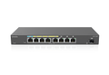 ENGENIUS Switch full managed Switch Extender 8 Port • 8x 1 GbE • 4x PoE at • 1x SFP • EXT1109P• EnGenius Cloud