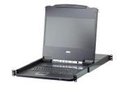 ATEN 8-Port Single Rail WideScreen 17.3" Full HD LCD, US