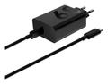 MOTOROLA Charger Power Adapter 68W EU single port with USB-C Cable Black