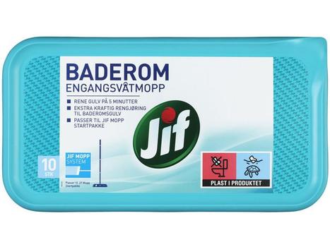 Jif Engangsvåtmopp JIF Baderom (10) (510003114)