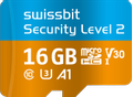 SWISSBIT Security Upgrade Kit Secure microSDHC / SDXC Memory Card PS-66u | 16 GB
