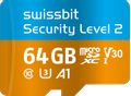 SWISSBIT Security Upgrade Kit Secure microSDHC / SDXC Memory Card PS-66u | 64 GB