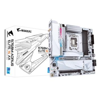 GIGABYTE Motherboard - Supports Intel (B760M AORUS ELITE X AX)