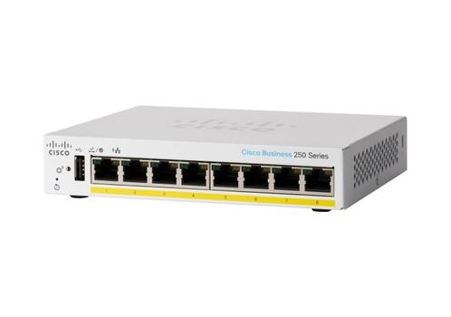 CISCO Cbs250-8Pp-D Managed L3 (CBS250-8PP-D-EU-RF)