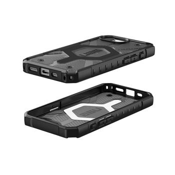 UAG Pathfinder Clear with MagSafe for iPhone 16e - Ash (114498113131)