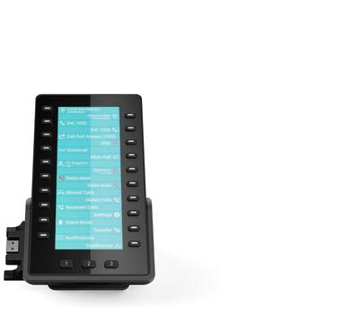 SNOM D8C Tastaturerweiterungsmodul Black Farbdisplay (4562)