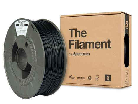 SPECTRUM The Filament · PETG · MIDNIGHT BLACK · 1.75mm · 1kg (TF-24015)