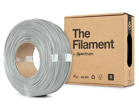 SPECTRUM The Filament · ReFill PLA · SILVER ALUMINIUM · 1.75mm · 1kg (TF-24047)
