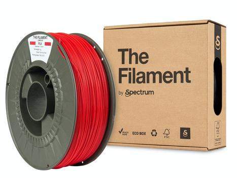 SPECTRUM The Filament · PLA · TECHNICAL RED · 1.75mm · 1kg (TF-24005)