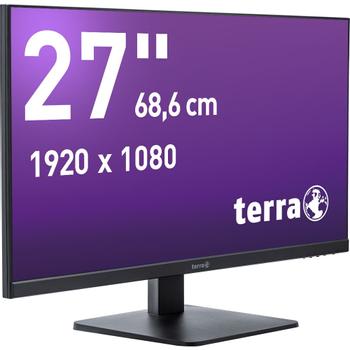Terra 68, 6cm/ 27"" (1920x1080) Terra 2727W V2 16:9 FHD VA 5ms HDMI DP Speaker Black (3030229)