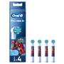 Oral-B Tandbørstehoveder Spiderman Kids3+ - 4 pcs