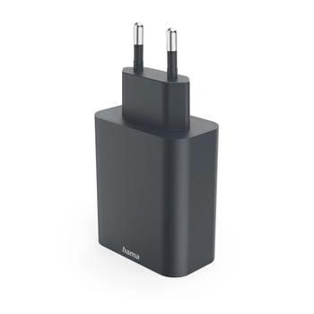 HAMA Schnellladegerät PD     65W 2xUSB-C/ 1xUSB-A,  anthrazit 86445 (86445)