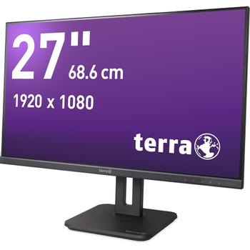 Terra 68, 6cm/ 27"" (1920x1080) Terra 2748W PV V3.1 16:9 FHD IPS 5ms 100Hz HDMI DP USB-C Speaker Black (3030239)