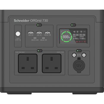 APC SCHNEIDER OFFGRID PORTABLE PWR STATION 730 738WH LI-ION 2 UK SW ACCS (PPS730-UK)