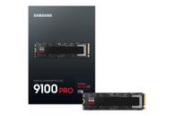 Samsung 9100 Pro 1TB SSD PCIe 5.0 SSD Gen5 x4 NVMe M.2 (MZ-VAP1T0BW)