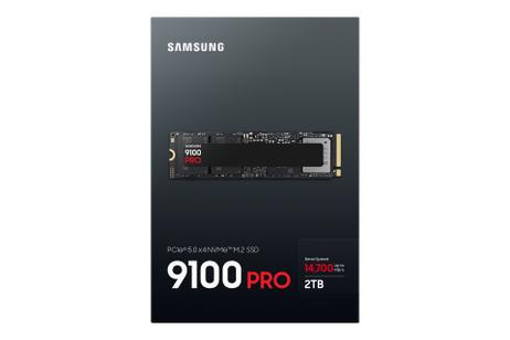 Samsung 9100 Pro 2TB SSD PCIe 5.0 SSD Gen5 x4 NVMe M.2 (MZ-VAP2T0BW)