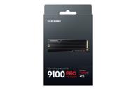 Samsung 9100 Pro 4TB SSD PCIe 5.0 SSD Gen5 x4 NVMe M.2 Heatsink (MZ-VAP4T0CW)