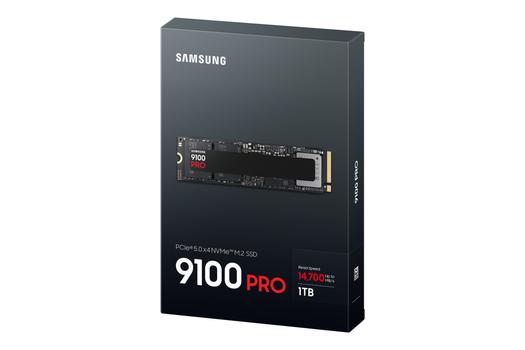 Samsung 9100 Pro 1TB SSD PCIe 5.0 SSD Gen5 x4 NVMe M.2 (MZ-VAP1T0BW)