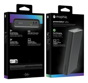 MOPHIE mophie-Univ Battery-PwrStn2025-25K-Black (401114332)