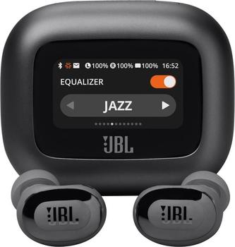 JBL LIVE Buds 3 trådløse ørepropper,  In-Ear (Sort) Bluetooth,  Støykansellering (ANC), trådløs lading, vanntett IP55, HI-Res Audio (JBLLIVEBUDS3BLK)