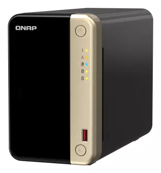 QNAP TS-264-8G - 2x 2.5GbE NAS-server 2x 3.5" + 2x M2 (TS-264-8G)