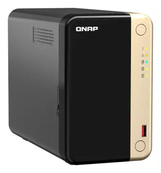 QNAP TS-264-8G - 2x 2.5GbE NAS-server 2x 3.5" + 2x M2 (TS-264-8G)