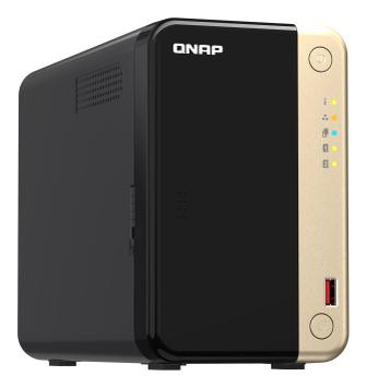 QNAP TS-264-8G - 2x 2.5GbE NAS-server 2x 3.5" + 2x M2 (TS-264-8G)