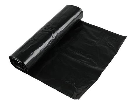 POLYNOVA Avfallssekk LDPE 80x125 60my sort (10) (5000091*10)