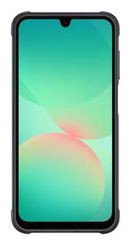 Samsung Galaxy A26 Rugged Case (sort) Fleksibel TPU, laget av minst 37 % biobasert materiale,  beskyttelse av militærkvalitet (EF-RA266CBEGWW)