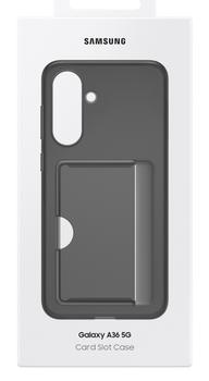 SAMSUNG A36 Card Slot Case Black (EF-OA366TBEGWW)