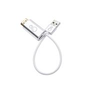 OCHNO O-HDMI-TO-USBC-2 | Adapter w. USB-A | HDMI - USB-C | Max 3840x2160 60Hz | Silver | 4.4cm