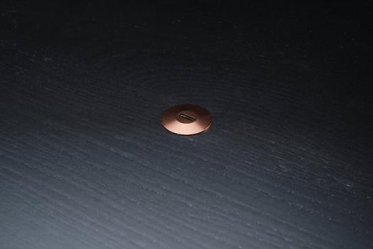 OCHNO Socket | with locking screw | Bord, infÃ¤lld plant | Koppar (O-DO-100-K-2)