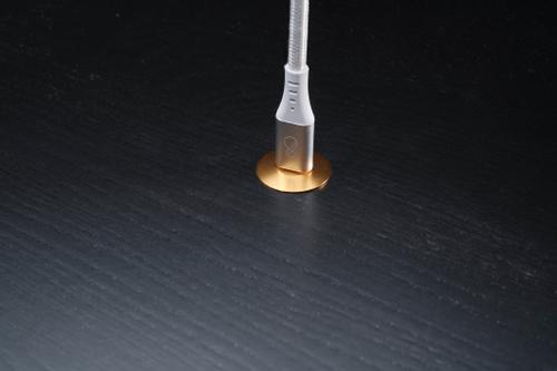 OCHNO Socket | with locking screw | Bord, infÃ¤lld plant | MÃ¤ssing (O-DO-100-M-2)